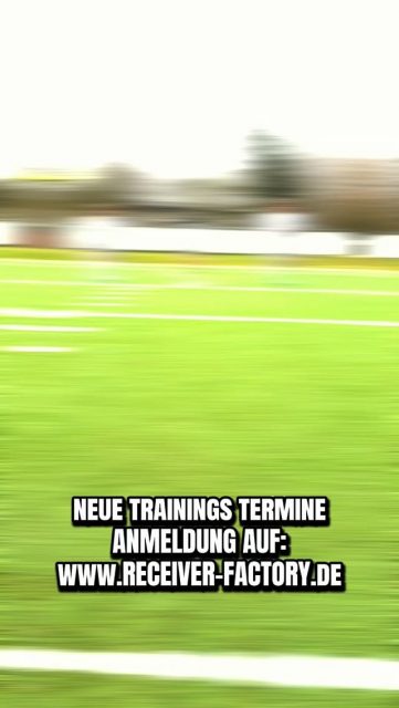 Ab sofort kannst du dich für die nächsten Trainings Sessions anmelden unter:

www.RECEIVER-FACTORY.de

Link ist auch in der Bio!

#receiverfactory #americanfootball #xhyz #receivertraining #receiver